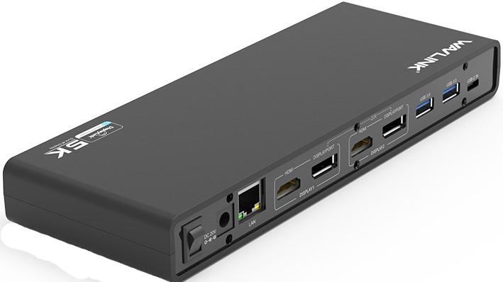 

Док-станция WAVLINK WL-UG69DK1 USB-C/USB3.0 Ultra 5K(Dual 4K) Universal Include 20V/2.5A Power Adaper/ 6*USB3.0/2*DP 4K 60HZ/2*HDMI 4K 60HZ/Gigabit LA, WL-UG69DK1