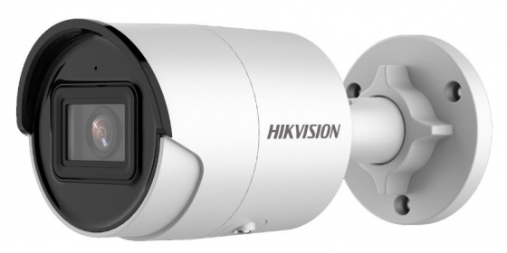Видеокамера IP HIKVISION DS-2CD2023G2-IU(4mm)(D) 2Мп уличная цилиндрическая с EXIR-подсветкой до 40м и технологией AcuSense; объектив 4мм