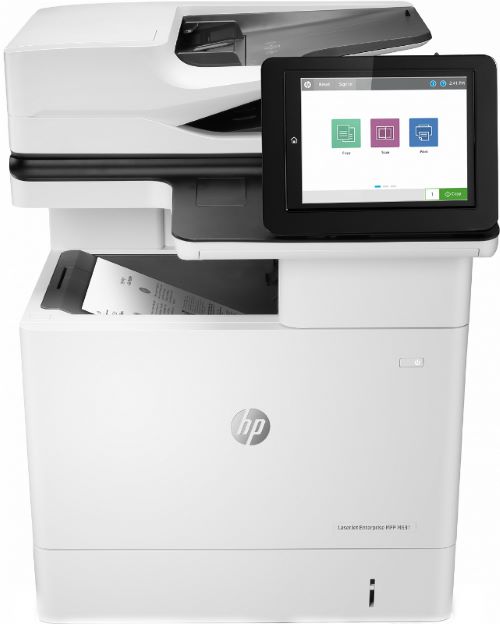 МФУ лазерное черно-белое HP LaserJet Enterprise M631dn (УЦЕНЕННЫЙ) A4, 52 стр/мин, дуплекс, 1.5Гб, 16Гб eMMC, USB, LAN