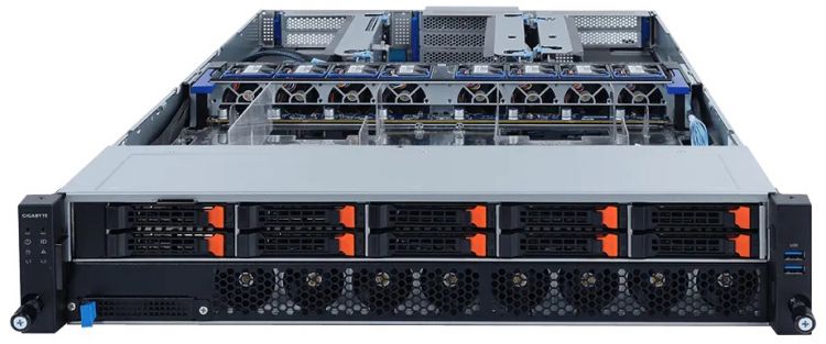 

Серверная платформа 2U GIGABYTE R292-4S0 (4*LGA4189, C621A, 48*DDR4 (3200), 10*2.5" HDD/SSD HS, M.2, 6*PCIE, 2*10Glan, Mlan, VGA, COM, 4*USB 3.0, 2*32, R292-4S0