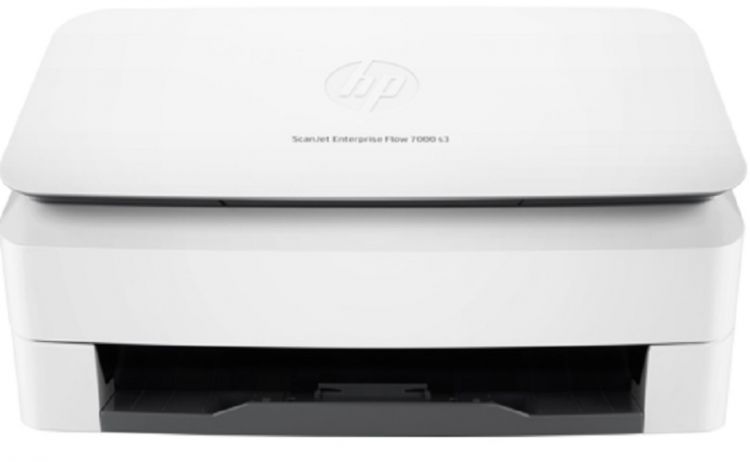 Сканер HP Scanjet Enterprise 7000 s3 L2757A А4, ADF, дуплекс, 75 стр/мин, 600dpi, 48bit, USB 2.0, USB 3.0