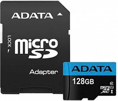 

Карта памяти 128GB ADATA AUSDX128GUICL10A1-RA1, AUSDX128GUICL10A1-RA1