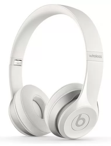 Apple Beats Solo2 Wireless Headphones - Gloss White (MP1G2ZE/A)