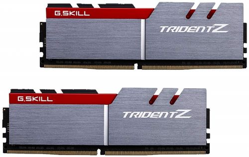 Модуль памяти DDR4 16GB (2*8GB) G.Skill F4-3200C16D-16GTZB Trident Z PC4-25600 3200MHz CL16 XMP 1.35