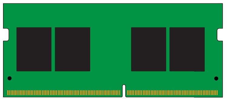 Модуль памяти SODIMM DDR4 4GB Kingston KVR26S19S6/4 ValueRAM PC4-21300 2666MHz CL19 1.2V KVR26S19S6/4 - фото 1