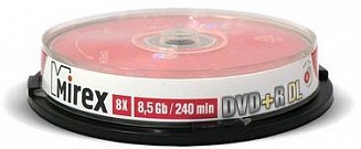 Диск DVD+R Mirex UL130062A8L Mirex 204213 - фото 1