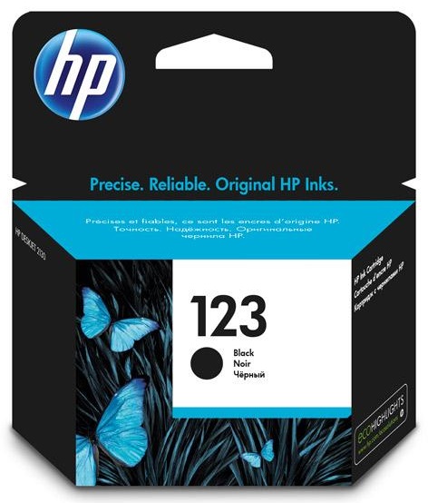 Картридж HP F6V17AE №123 черный для HP DJ 2130 (120стр.)