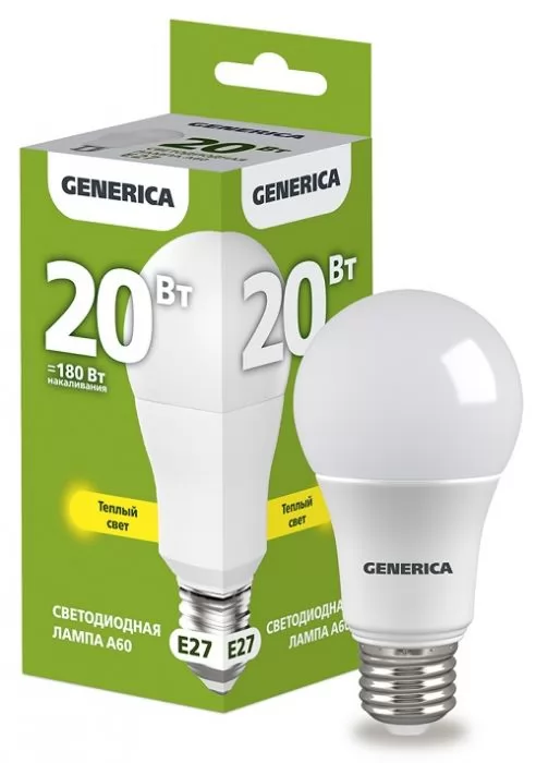 GENERICA LL-A60-20-230-30-E27-G