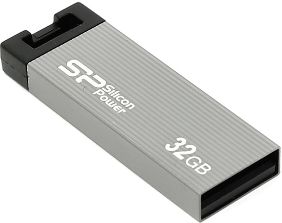 

Накопитель USB 2.0 32GB Silicon Power Touch 835 SP032GBUF2835V1T серый, Touch 835