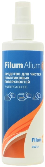 цена Спрей Filum Alium CLN-S25OP для очистки пластиковых поверхностей, 250 мл