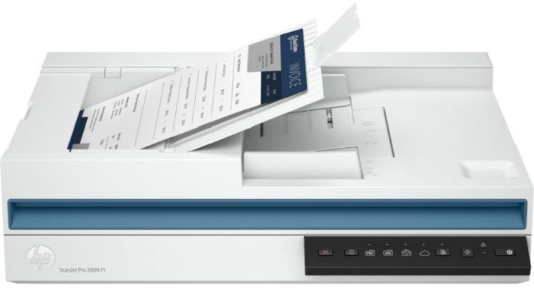 

Документ-сканер планшетный HP ScanJet Pro 2600 f1 20G05A CIS, A4, 1200dpi, 24 bit, USB 2.0, ADF 60 sheets, Duplex, 25 ppm/50 ipm, ScanJet Pro 2600 f1