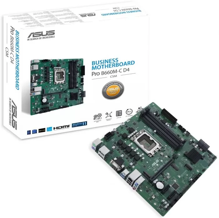 ASUS PRO B660M-C D4-CSM