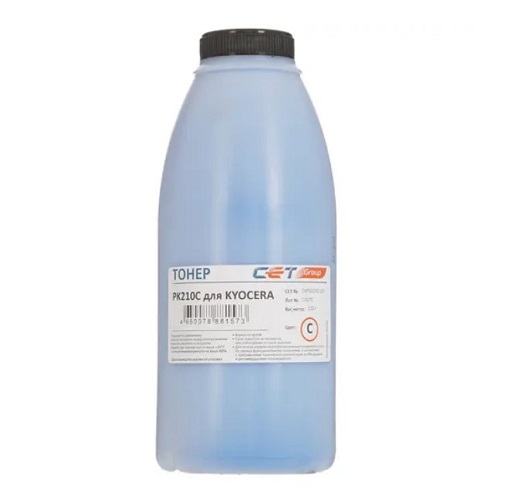 Тонер CET OSP0210C-100 PK210 для KYOCERA ECOSYS P6230cdn/6235cdn/7040cdn (Japan) Cyan, 100г