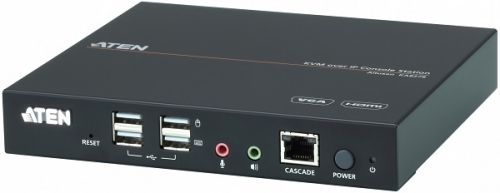 Станция Aten KA8278-AX-G консольная с интерфейсами VGA и HDMI для КВМ-переключателя с доступом по IP