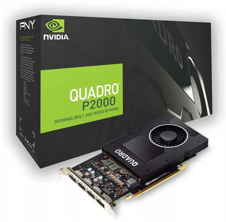 

Видеокарта PCI-E nVidia Quadro P2200 (900-5G420-2500-000) 5GB GDDR5X 160bit 16nm 1000/10000MHz 4*DP, Quadro P2200 (900-5G420-2500-000)