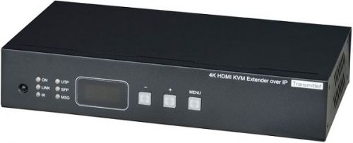 Передатчик SC&T HKM02BT-4K KVM: HDMI, USB, аудио, RS232 и ИК сигналов по Ethernet до 150м (CAT5e/CAT