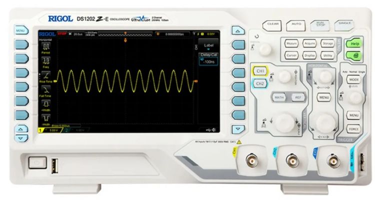 

Осциллограф Rigol DS1102Z-E 100MHz,1GSa/s,24Mpts,2Ch+1EXT, DS1102Z-E