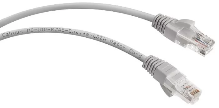 Cabeus PC-UTP-RJ45-Cat.6-2m-LSZH