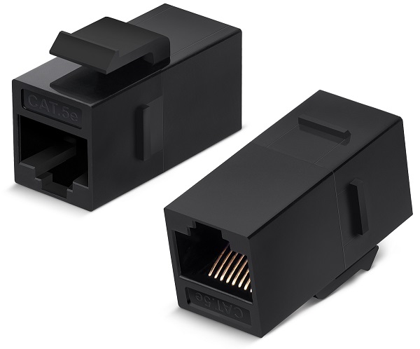 

Адаптер проходной Cabeus CA-KJ-8p8c-C5e RJ45-RJ45/8p8c, кат 5е, неэкранированный, CA-KJ-8p8c-C5e