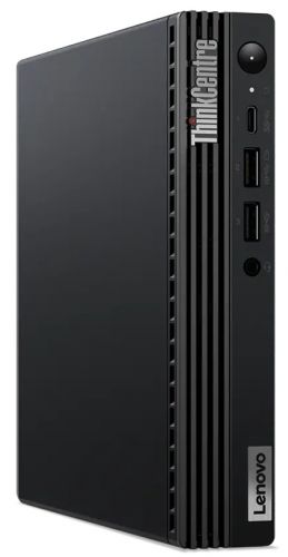 Компьютер Lenovo ThinkCentre Tiny M70q-3 11USA02RCT/R G7400T/8GB/128GB SSD/UHDG 710/GbitEth/WiFi/BT/, цвет черный