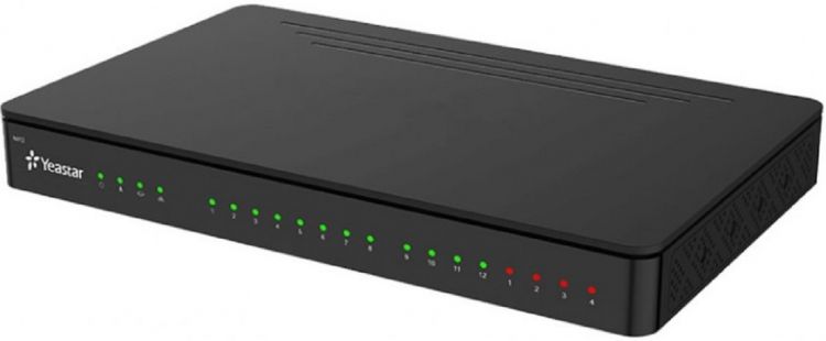 

АТС IP Yeastar S412 20 абонентов и 8 одновременных вызовов, 8 предустановленных ( несъёмных ) FXS портов и 2 FXO порта, S412