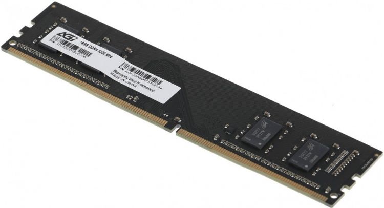 Модуль памяти DDR4 16GB AGI AGI320016UD138 3200MHz UD138 RTL PC4-25600 DIMM 288-pin 1.2В Ret - фото 1
