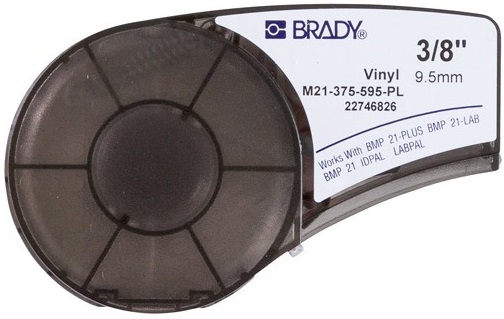 

Лента красящая Brady M21-375-595-PL brd139732 9.53 мм/6.4 м винил, белый на фиолетовом, M21-375-595-PL