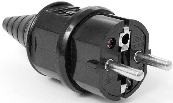 

Вилка TopLAN TOP-CEE-7/7-180 нем. ст., 2К+З, 16A, 250V, разборная, черная, TOP-CEE-7/7-180