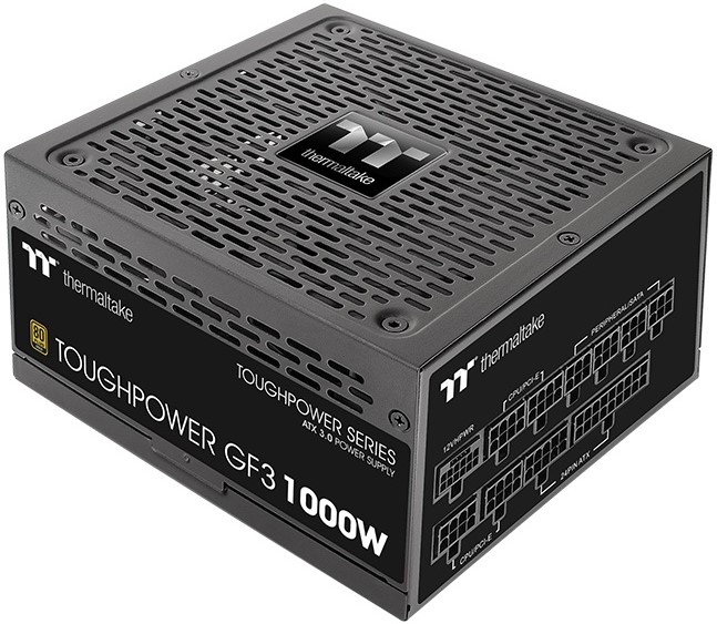 Блок питания ATX Thermaltake Toughpower GF3 PS-TPD-1000FNFAGE-4 1000W, Active PFC, 80 Plus Gold, 135mm fan, full modular (ATX 12V 3.0)