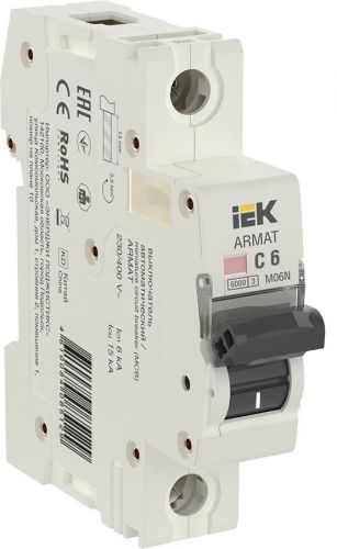 Автоматический выключатель IEK AR-M06N-1-C006