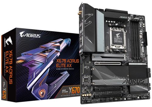 Материнская плата ATX GIGABYTE X670 AORUS ELITE AX