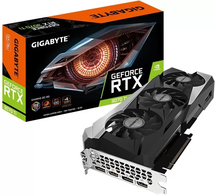 GIGABYTE GeForce RTX 3070 Ti GAMING OC (GV-N307TGAMING OC-8GD)