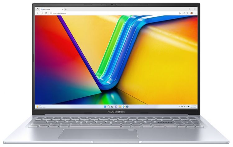 

Ноутбук ASUS VivoBook 16X M3604YA-MB259 90NB11A2-M00BU0 Ryzen 7 7730U16GB/512GB SSD/AMD Radeon/16" IPS WUXGA/WiFi/BT/Cam/noOS/silver, VivoBook 16X M3604YA-MB259