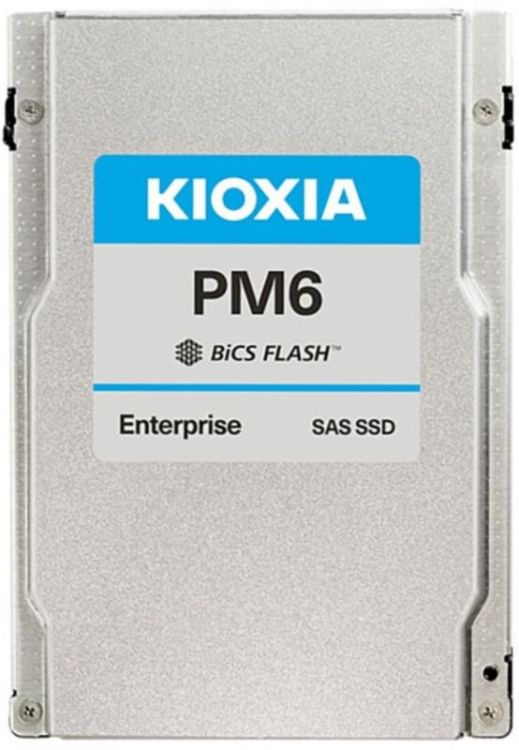 

Накопитель SSD 2.5'' Toshiba (KIOXIA) KPM61VUG12T8 PM6-V 12.8TB SAS 22.5Gb/s TLC 4150/3700MB/s IOPS 595K/305K MTBF 2.5M 3 DWPD, KPM61VUG12T8