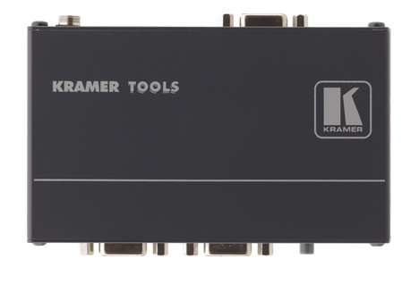 цена Усилитель линейный Kramer VP-111K 90-70796090 1:1 VGA, с регулировкой АЧХ, 450 МГц c технологией KR-ISP™