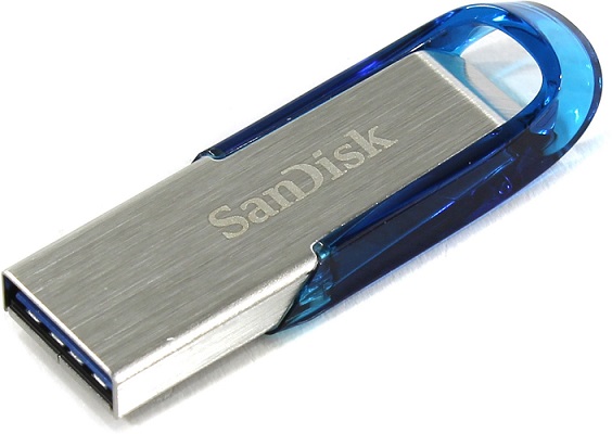 

Накопитель USB 3.0 128GB SanDisk Ultra Flair SDCZ73-128G-G46B синий, Ultra Flair