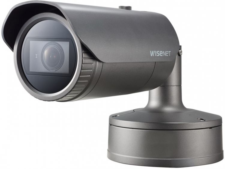 

Видеокамера IP Wisenet XNO-8080RP 1/1.8" CMOS, 5 Мп (2616x1976), 30кадр/сек. (H.265/H.264), 30кадр/сек (MJPEG); моторизованный 3.7 ~ 9.4 мм. (2.5x); д, XNO-8080RP