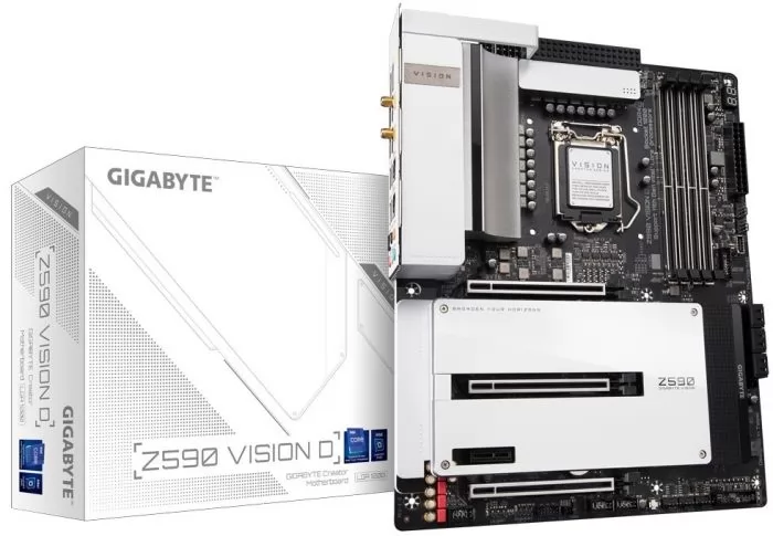 фото GIGABYTE Z590 VISION D