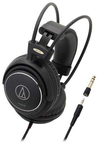 

Наушники Audio-Technica ATH-AVC500 10–25000 Гц, 40 Ом, 3 м. длинна кабеля, черные, ATH-AVC500