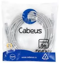 Cabeus PC-UTP-RJ45-Cat.5e-10m