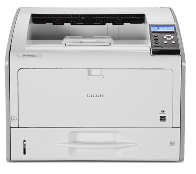 Принтер лазерный черно-белый Ricoh SP 6430DN 407484 , А3, 38 стр/мин, 512Мб, дуплекс, GWNX, стартовый картридж 6000 стр