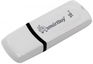 

Накопитель USB 2.0 16GB SmartBuy SB16GBPN-W Paean белый, SB16GBPN-W