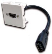 

Вставка Lanmaster LAN-SIP-23HDMI-WH, LAN-SIP-23HDMI-WH