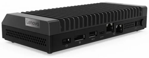Компьютер Lenovo ThinkCentre M90n-1 Nano IoT 11AH000TRU i3-8145U/4GB/128GB SSD/UHD graphics 620/Wifi/BT/KB/mouse/Win10Pro/black