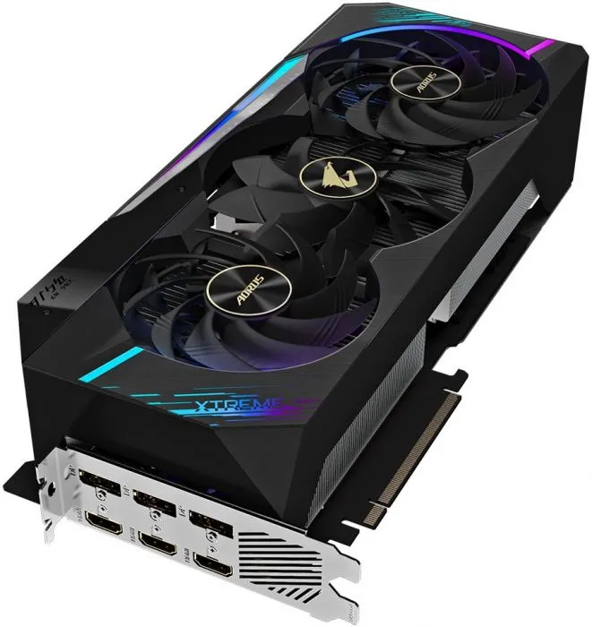 фото GIGABYTE GeForce RTX 3080 Ti AORUS XTREME (GV-N308TAORUS X-12GD)