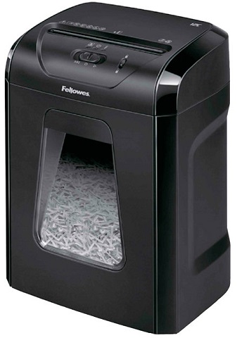 Уничтожитель бумаг Fellowes Powershred 12C FS-71201 DIN P-4, 4х40мм, 12л, 18лтр., Safety Lock