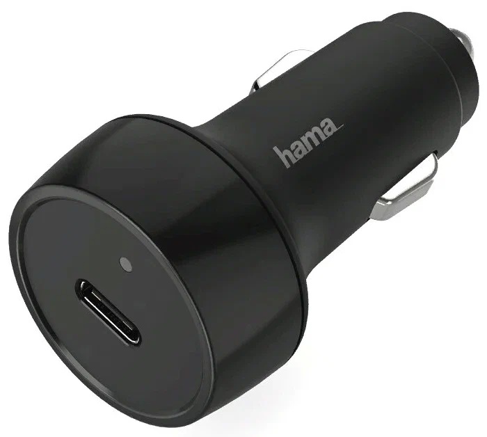 Зарядное устройство автомобильное HAMA H-183285 00183285 3A (PD+QC) USB Type-C универсальное черное автомобильное зарядное устройство hama 00183285 black