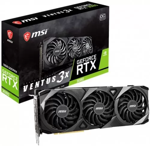 MSI GeForce RTX 3080 VENTUS 3X OC (RTX 3080 VENTUS 3X 10G OC)