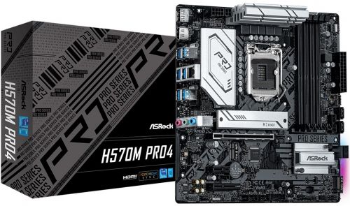 Материнская плата mATX ASRock H570M PRO4