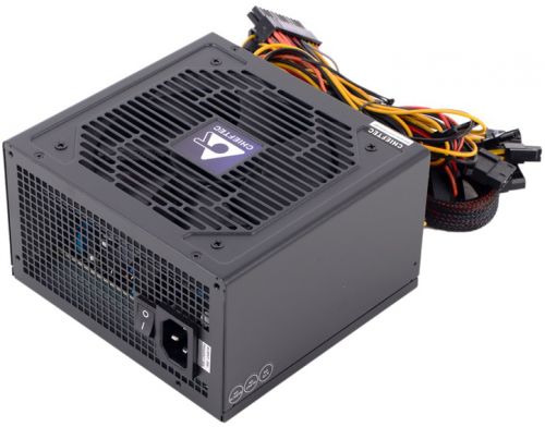 Блок питания ATX Chieftec CPS-750S 750W, 85 PLUS, Active PFC, 120mm fan Retail